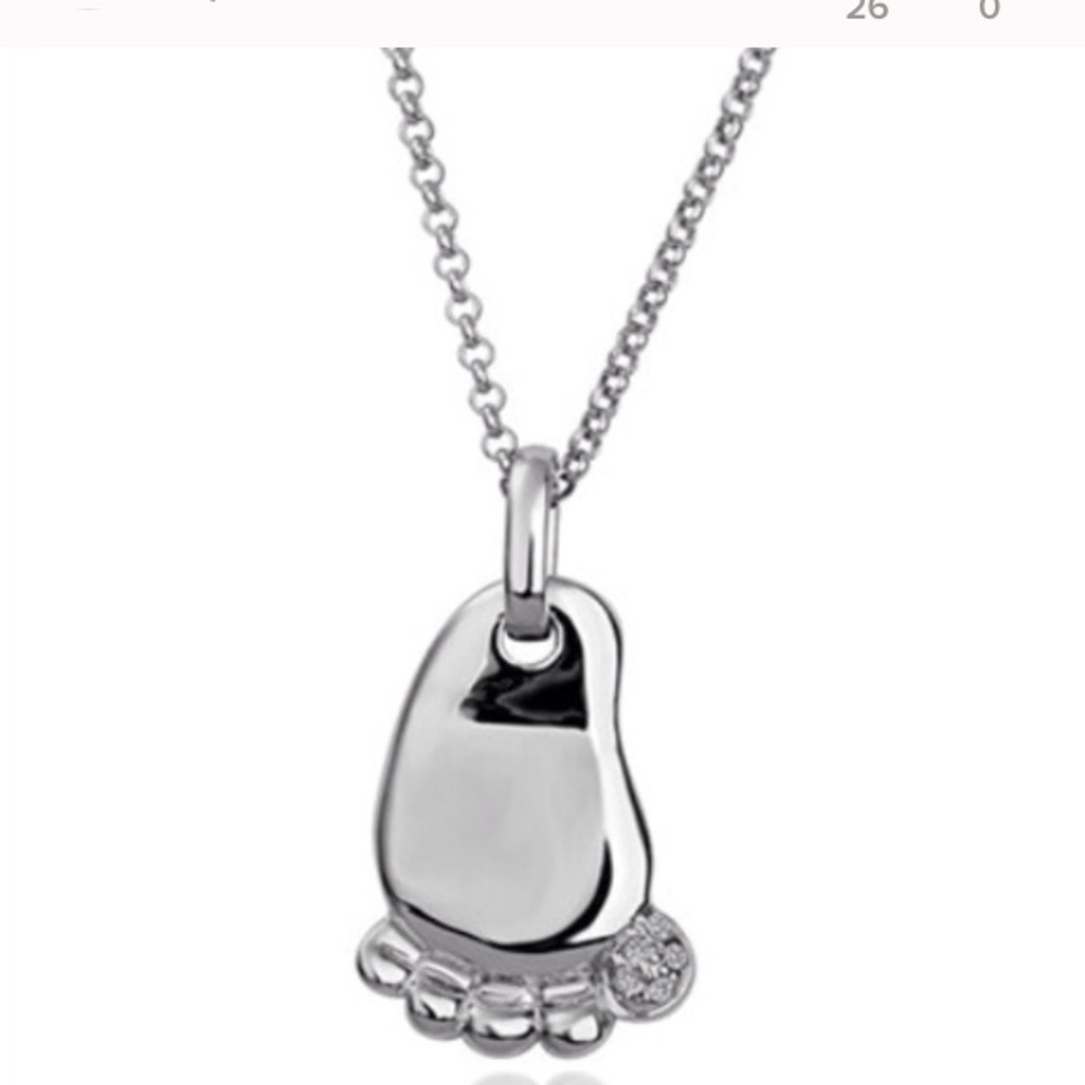Baby 👶 foot necklace